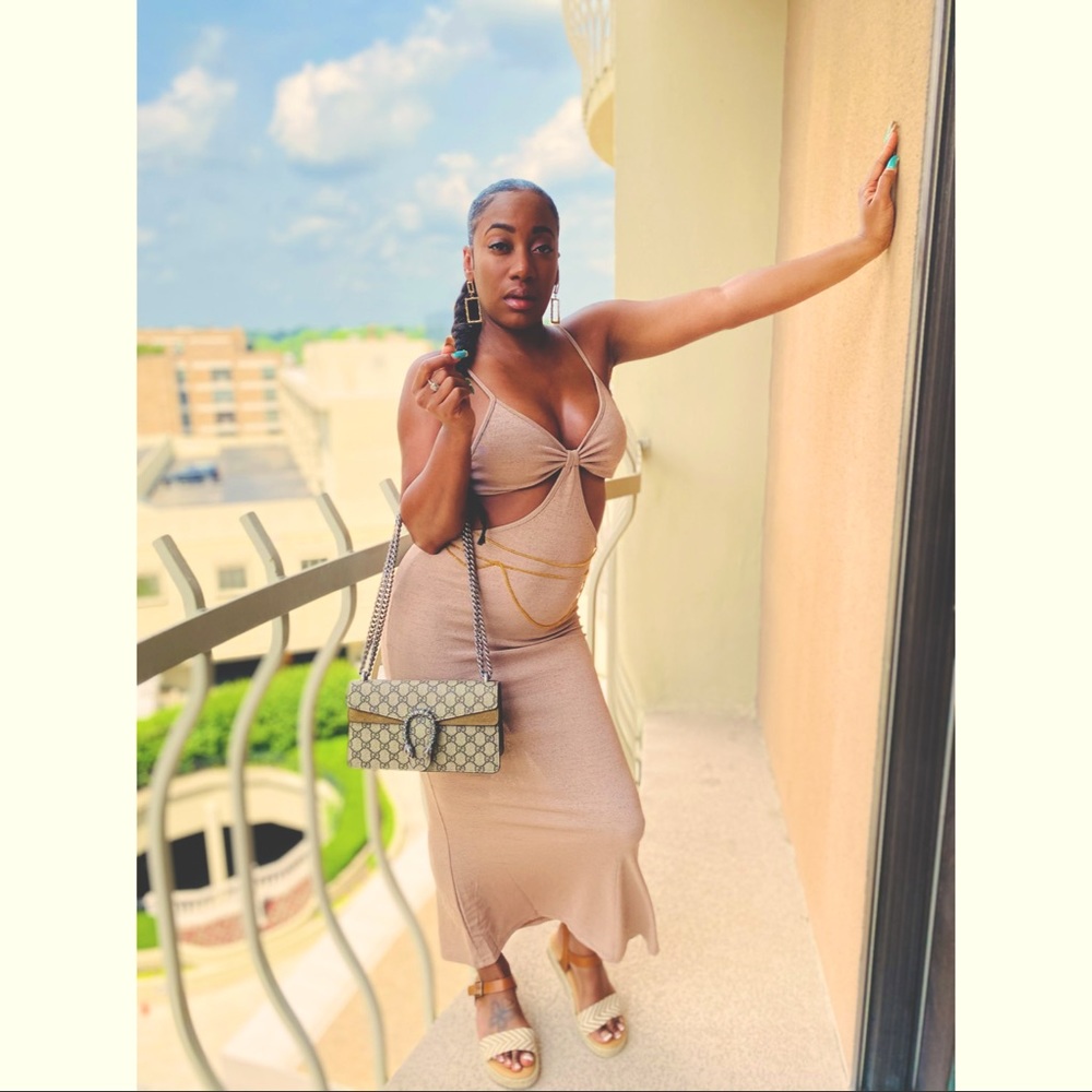 Empress Cut Out Maxi Dress